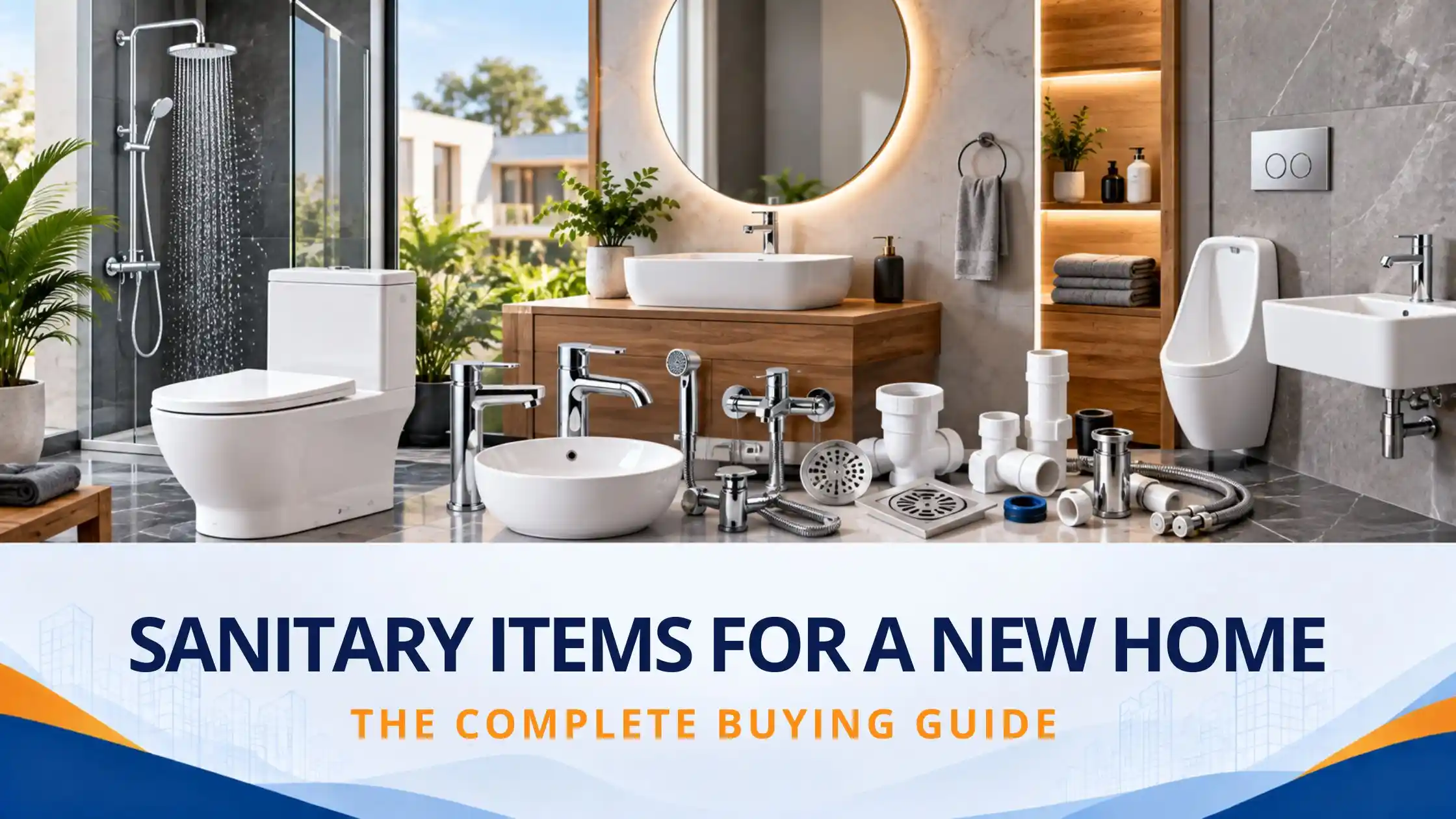 Sanitary Items for a New Home: The Complete Buying Guide